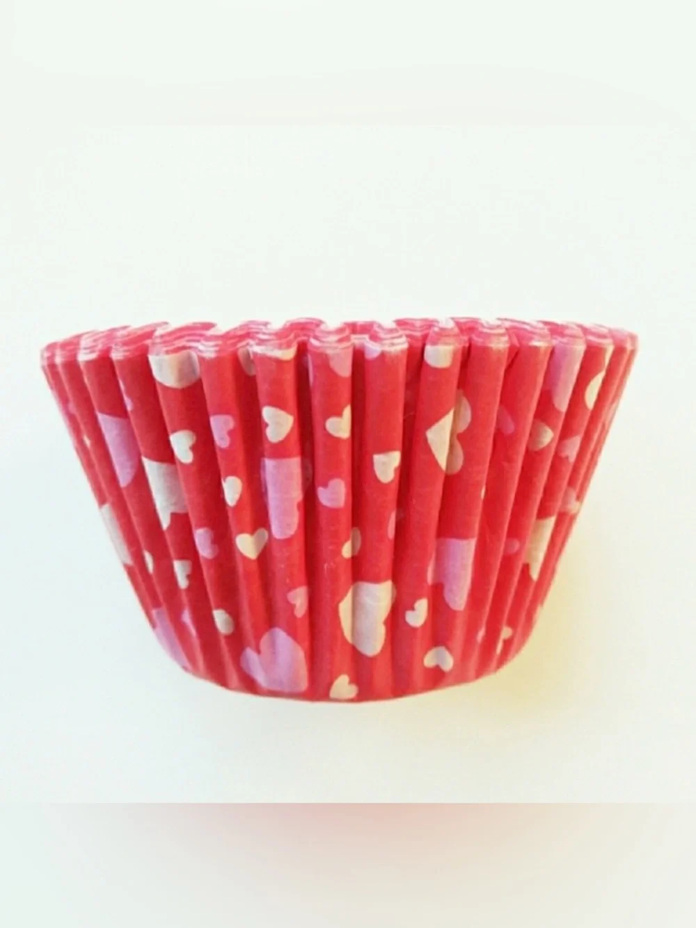 500 Heart Large Muffin Cupcake Baking Papers.